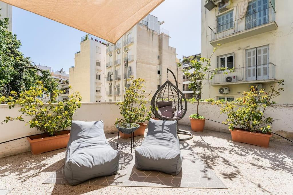 Amazing 3Bdr Apt With Unique Roof Garden In Plaka Афіни Екстер'єр фото