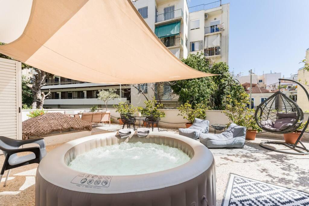 Amazing 3Bdr Apt With Unique Roof Garden In Plaka Афіни Екстер'єр фото