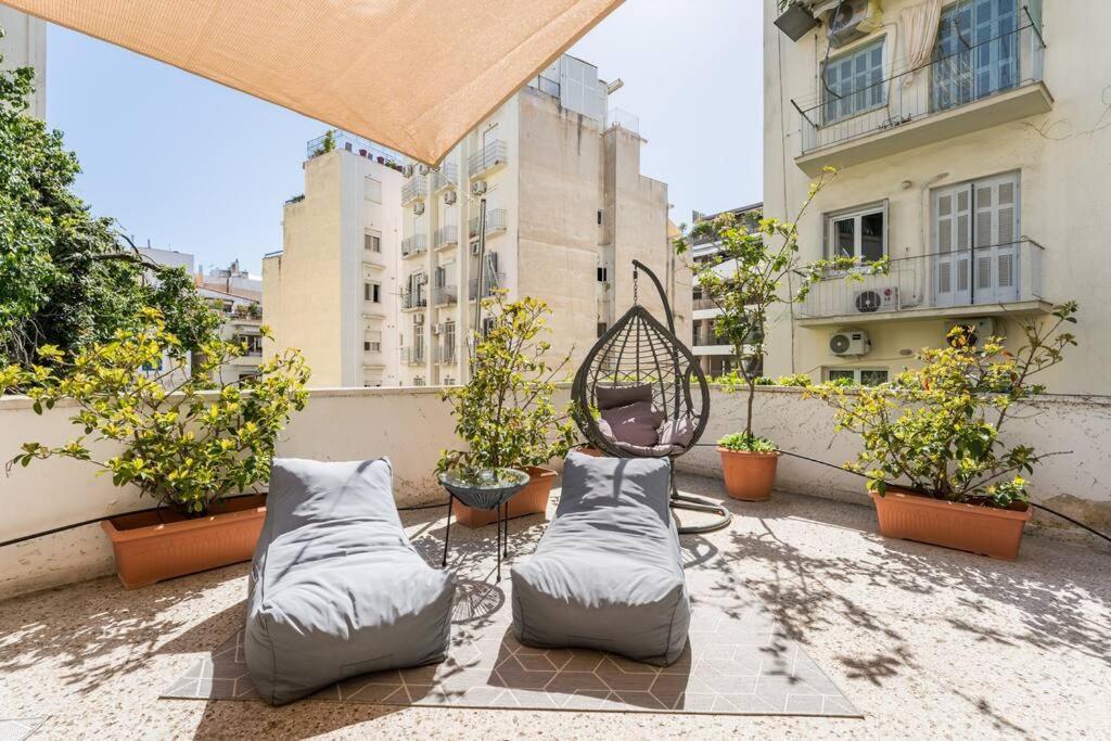 Amazing 3Bdr Apt With Unique Roof Garden In Plaka Афіни Екстер'єр фото