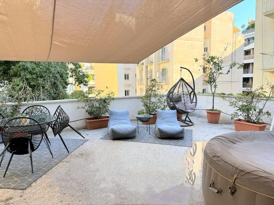 Amazing 3Bdr Apt With Unique Roof Garden In Plaka Афіни Екстер'єр фото