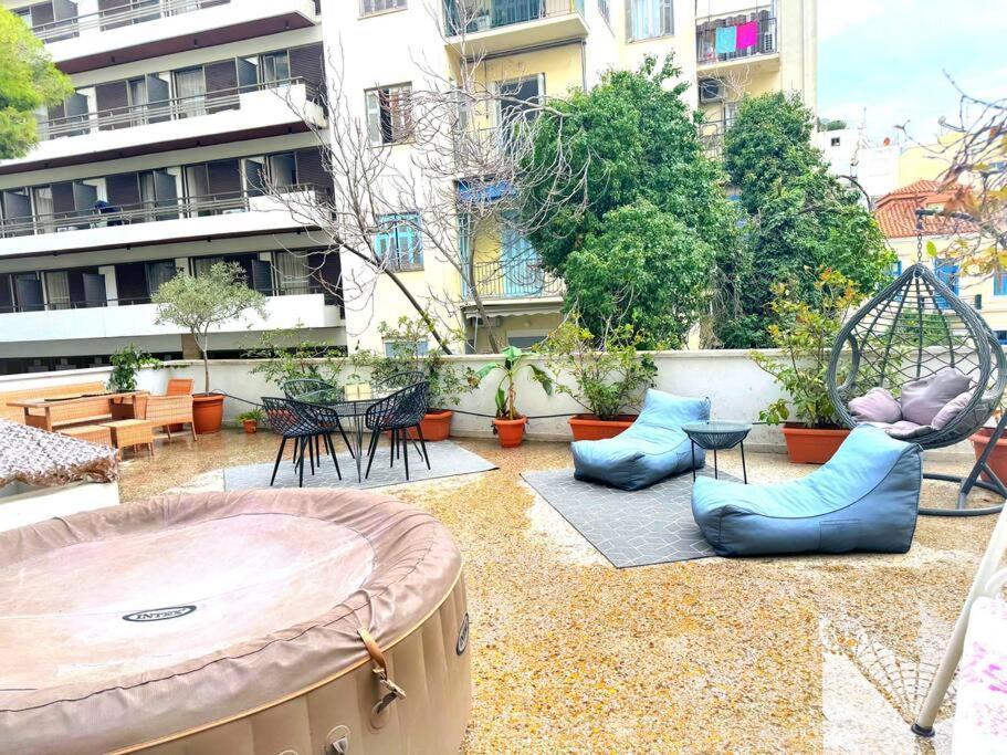 Amazing 3Bdr Apt With Unique Roof Garden In Plaka Афіни Екстер'єр фото